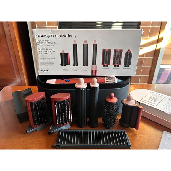 Dyson Airwrap Complete Long Multi Styler Special Edition Strawberry Bronze Blush - Picture 1 of 15